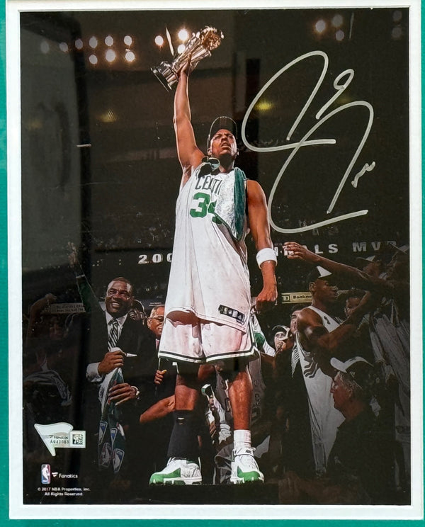 Paul Pierce Autographed Framed 8x10 Photo (Fanatics)