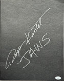 Roger Kastel "Jaws" Autographed 12 x14 Folder (JSA)