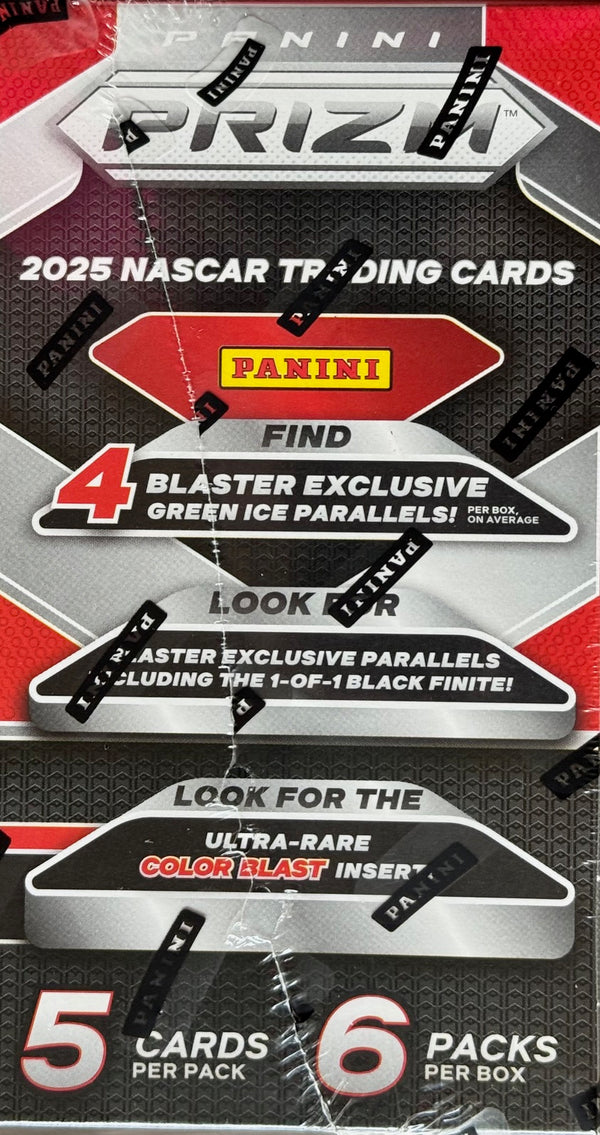 2025 Panini Prizm Racing Hobby Blaster Box (GREEN ICE PARALLELS) Factory Sealed