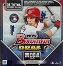 2025 Bowman Draft Baseball Mega Box (2 Exclusive Mega Chrome Packs)