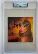 Taylor Swift Autographed CD Insert (PSA AUTO AUTHENTIC)