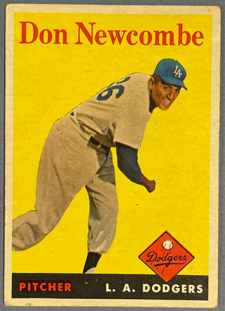 Don Newcombe 1958 Topps Card #340