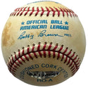 Mickey Mantle No.7 Autographed Official American League Baseball (UDA)