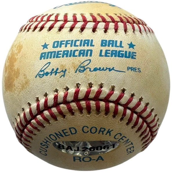 Mickey Mantle No.7 Autographed Official American League Baseball (UDA)