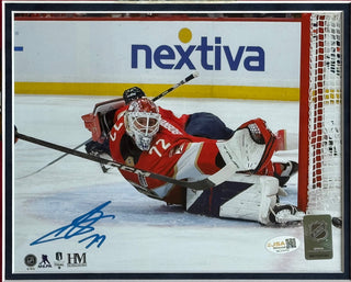 Sergei Bobrovsky Autographed 8x10 Framed Panthers Photo (JSA)