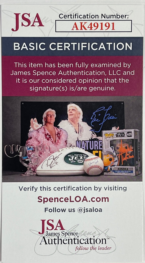 Chipper Jones Autographed Official 1996 World Series Baseball (JSA