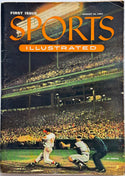 Sports Illustrated Aug 16, 1954 First Issue Complete w/Uncut Baseball Cards