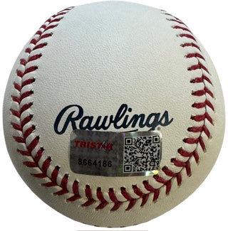 Jeff Bagwell Autographed Official Hall Of Fame Logo Baseball (Tristar)