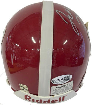 Joe Willie Namath Autographed Alabama Mini Helmet (JSA)