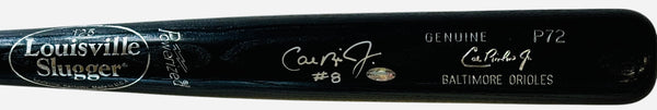 Cal Ripken Jr Autographed Louisville Slugger Game Model Bat P72 (Ironclad)