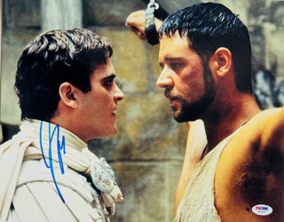 Joaquin Phoenix Autographed Gladiator 11x14 Celebrity Photo (PSA)