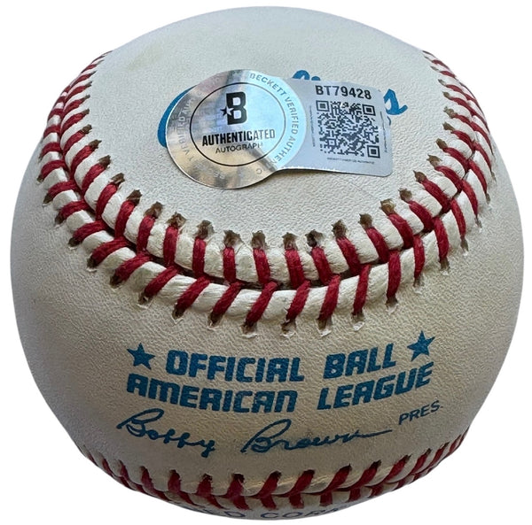Bo Jackson Autographed Official American League Baseball (Beckett)