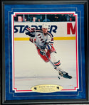 Wayne Gretzky Autographed Framed 16x20 New York Rangers Photo LE (UDA)