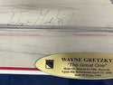 Wayne Gretzky Autographed Framed 16x20 New York Rangers Photo LE (UDA)