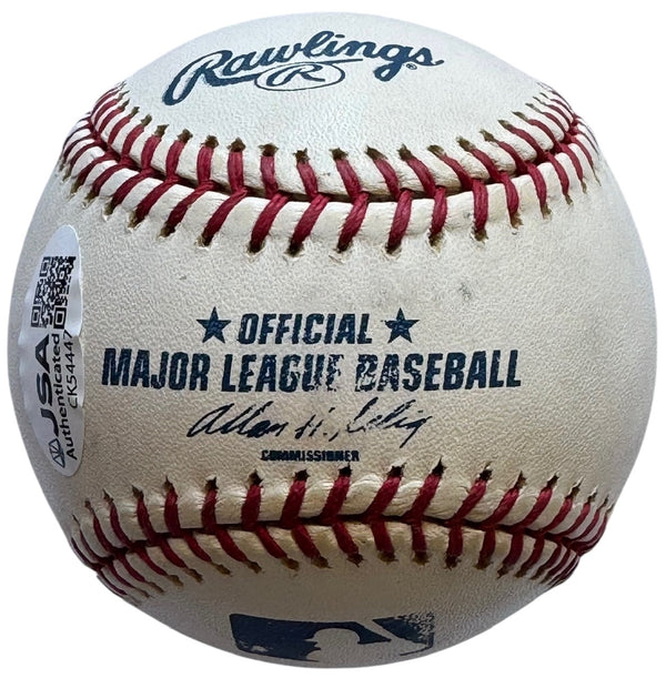 David Wells Autographed Official Major League Baseball (JSA)