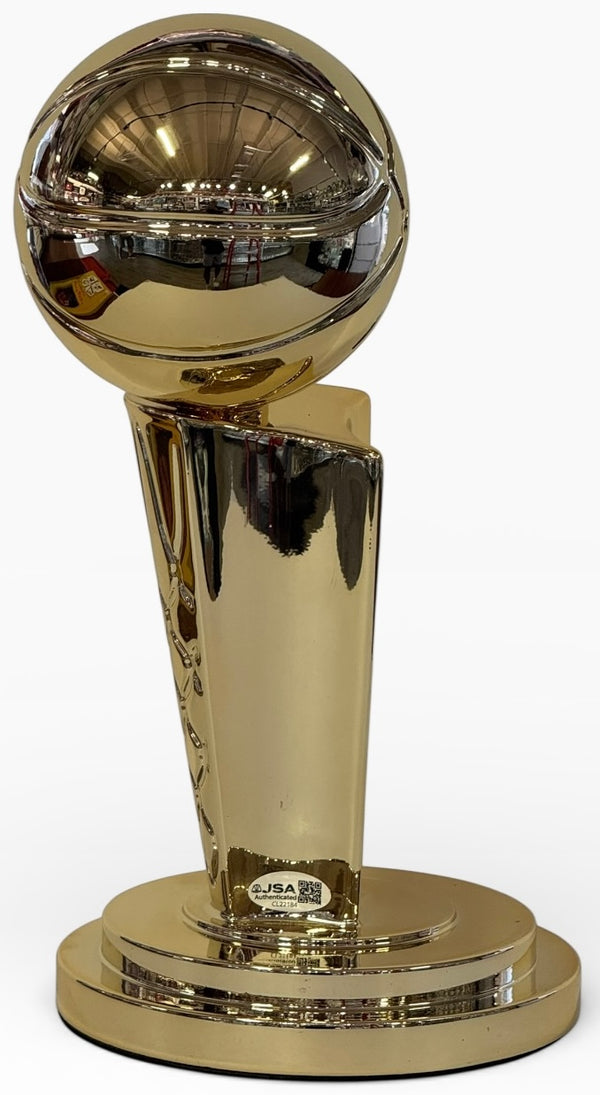 Shai Gilgeous-Alexander Autographed Replica NBA Finals Trophy (JSA)