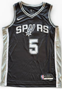 Stephon Castle Autographed San Antonio Spurs Nike Authentic Jersey (JSA)