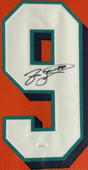 Jason Taylor Autographed Framed Miami Dolphins Jersey (JSA)