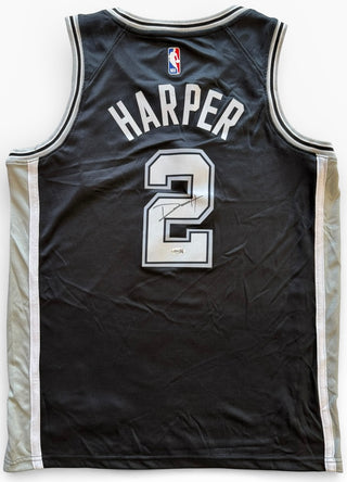 Dylan Harper Autographed San Antonio Spurs Nike Authentic Jersey (JSA)