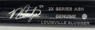 Michael Conforto Signed Louisville Slugger Black Baseball Bat (Steiner)