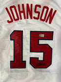 Magic Johnson Team USA Autographed Custom Jersey (Beckett)