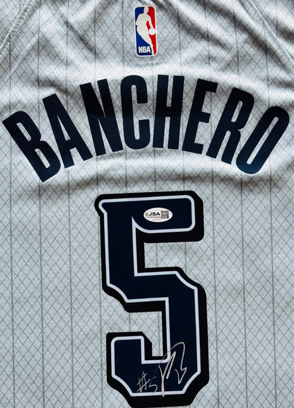 Paolo Banchero Autographed Orlando Magic Nike Swingman Jersey (JSA)
