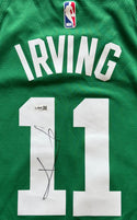 Kyrie Irving Autographed Boston Celtics Nike Swingman Jersey (JSA)