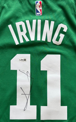 Kyrie Irving Autographed Boston Celtics Nike Swingman Jersey (JSA)