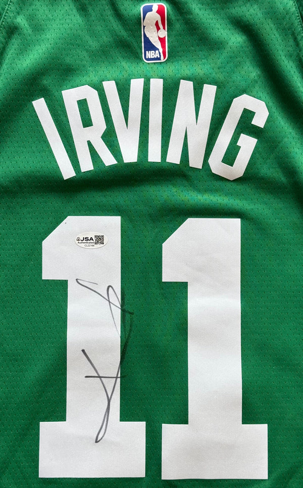 Kyrie Irving Autographed Boston Celtics Nike Swingman Jersey (JSA)
