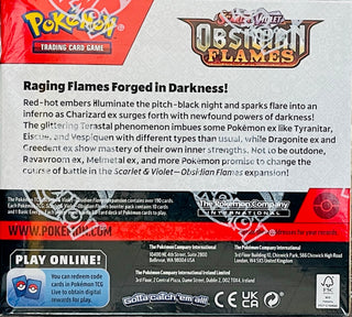 Pokemon Scarlet & Violet: Obsidian Flames Booster Box