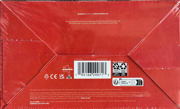 Magic the Gathering Avatar the Last Airbender Jumpstart Booster Box