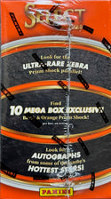 2025 Panini Select Football Hobby Mega Box (10 Mega Exclusive Black & Orange Prizm Shock)