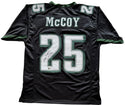 LeSean McCoy Autographed Philadelphia Eagles Custom Jersey (Beckett)