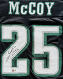LeSean McCoy Autographed Philadelphia Eagles Custom Jersey (Beckett)