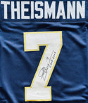 Joe Theismann Autographed Notre Dame Custom Jersey (JSA)