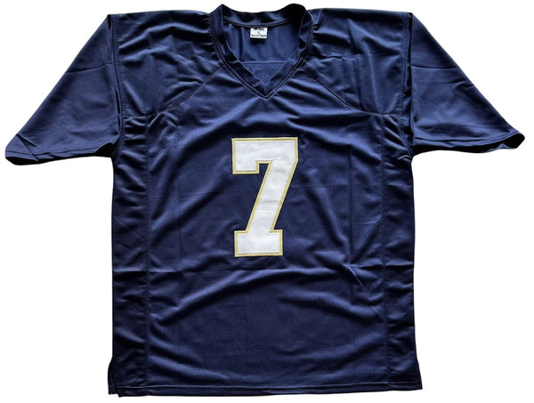 Joe Theismann Autographed Notre Dame Custom Jersey (JSA)