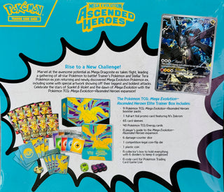 Pokemon Mega Evolution: Ascended Heroes Pokemon Center Exclusive ETB
