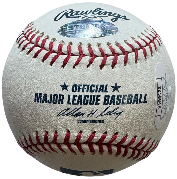 Derek Jeter Autographed Official Major League Baseball (JSA/Steiner)