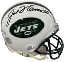 Joe Namath Autographed New York Jets Mini Helmet (Steiner)