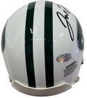 Joe Namath Autographed New York Jets Mini Helmet (Steiner)
