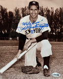 Phil "Scooter" Rizzuto Autographed 8x10 Baseball Photo (JSA)