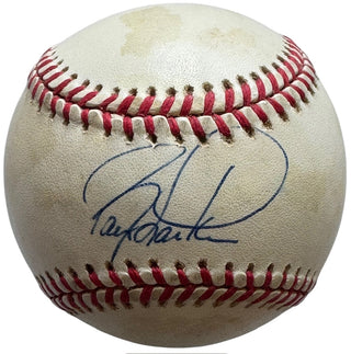 Barry Larkin Autographed Official National League Baseball (JSA)
