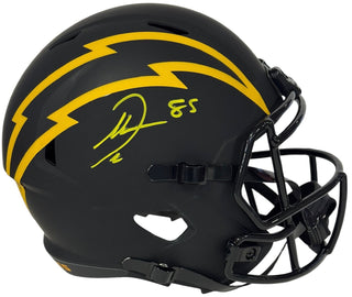Antonio Gates Autographed Los Angeles Chargers Eclipse Full Size Replica Helmet (Beckett)