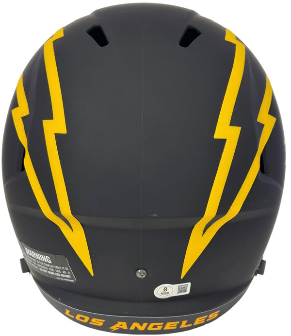 Antonio Gates Autographed Los Angeles Chargers Eclipse Full Size Replica Helmet (Beckett)