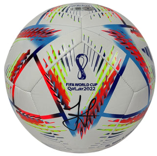 Julian Alvarez Autographed Fifa World Cup Qatar 2022 Soccer Ball (Fanatics)