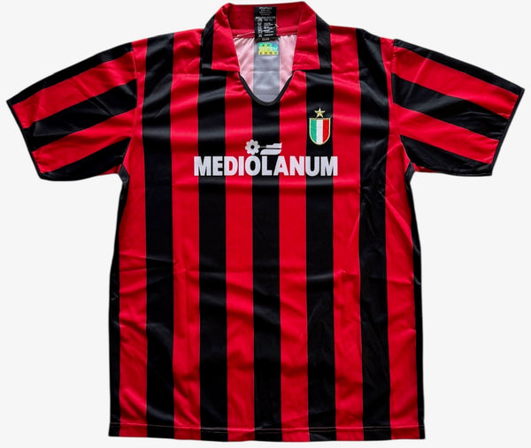 Frank Rijkaard Autographed AC Milan Jersey (Icons)