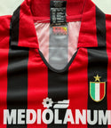 Frank Rijkaard Autographed AC Milan Jersey (Icons)