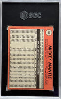Mickey Mantle 1969 Topps #500 SGC Graded 4