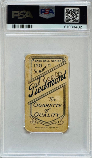 1909 T206 - Hal Chase - Piedmont Pink Portrait Tobacco Card PSA 1(MK)