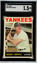 Mickey Mantle 1964 Topps Card #50 SGC 1.5